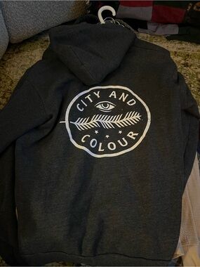 American Apparel Black Heathered Crewneck Sweatshirt